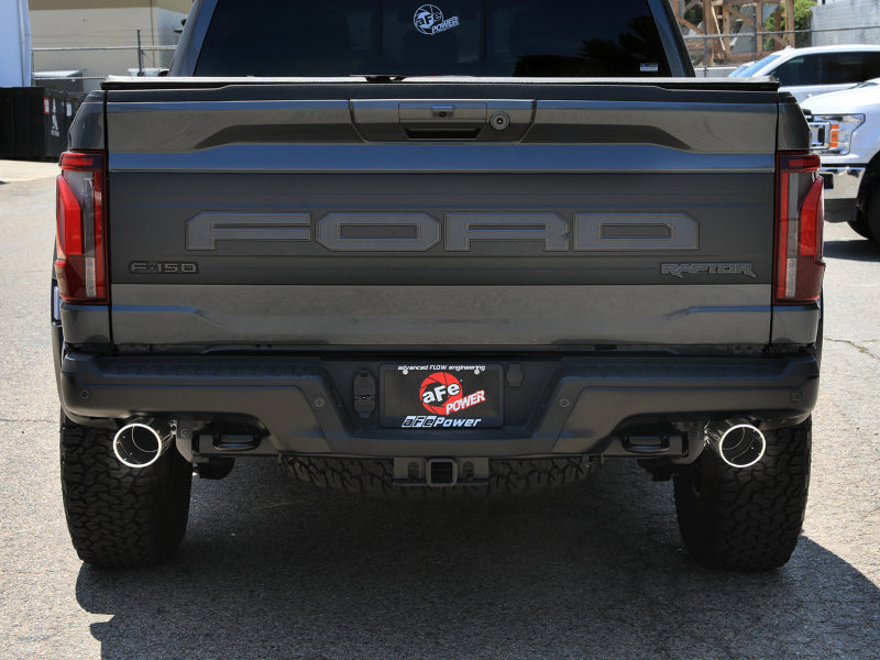 aFe Vulcan Series Cat-Back Exhaust System Ford F-150 Raptor 21-24 V6-3.5L (tt) - 49-33151-P