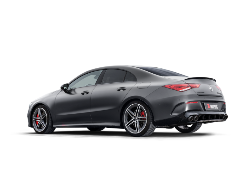 Akrapovic 2024+ Mercedes-AMG CLA 45 / CLA 45 S (C118/x118) Evo Line Cat Back (Titanium) w/ CF Tips - S-ME/T/6H