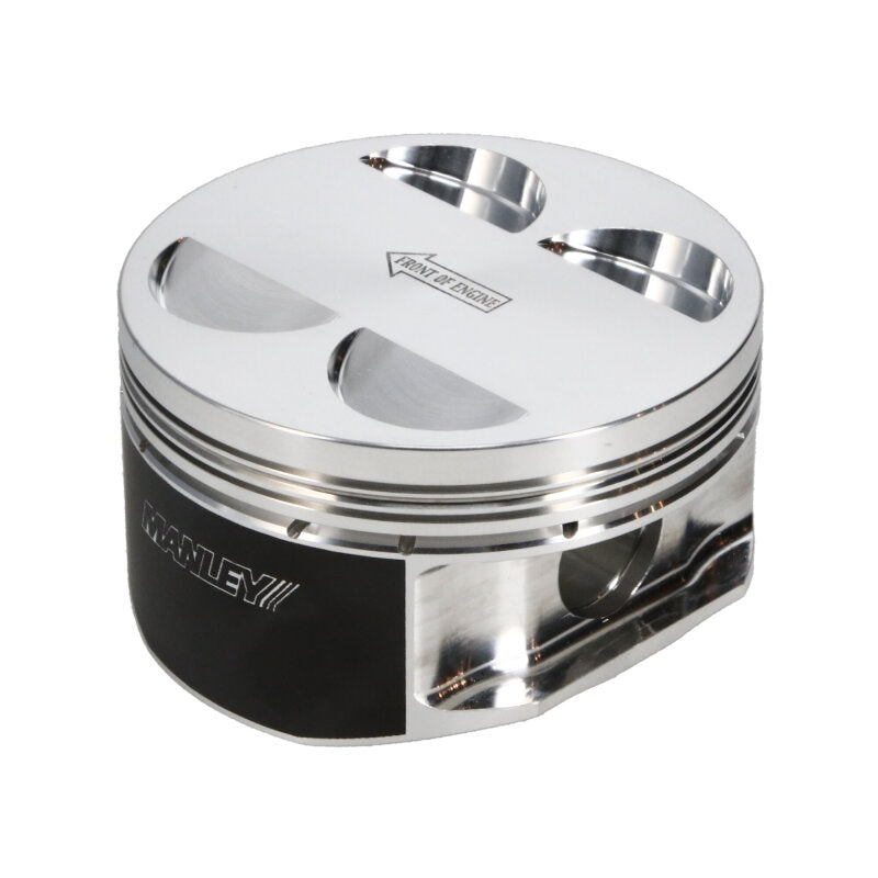 Manley 04+ Subaru WRX STi (EJ257) 75mm DE-STROKED 99.5mm STD Bore 9.8:1 Dish Piston Set with Rings - 621100C-1