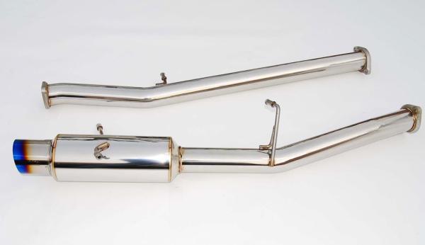 Invidia 02-07 WRX/STi 76mm N1 RACING Titanium Tip Cat-back Exhaust - HS02SW1GRT