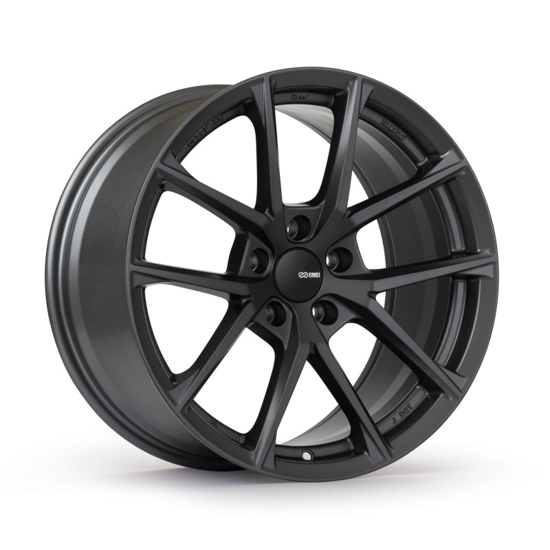 Enkei HELIX 19x8.5 5x114.3, 40mm Offset 72.6mm Bore Gunmetal Wheel - 549-985-6540GM