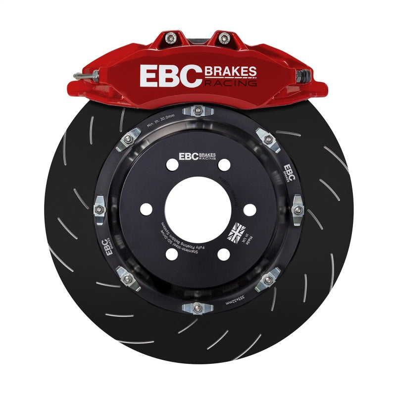 EBC Racing 13-16 BMW M235i (F22)/F23) Red Apollo-6 Front Right Caliper - BC6102RED-R