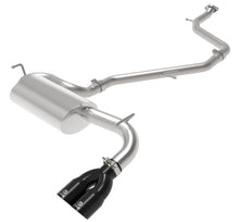 Load image into Gallery viewer, aFe Takeda 18-21 Toyota C-HR 2.0L 2.5in 304 Stainless Steel Cat-Back Exhaust w/ Black Tip - 49-36044-B