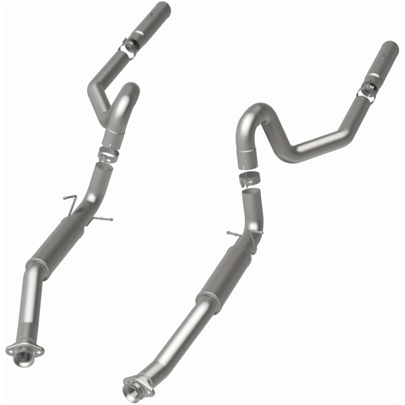 MagnaFlow 99-04 Mustang Mach 1 V8 4.6L Dual Split Rear Exit Stainless Cat-Back Performance Exhaust - 16394