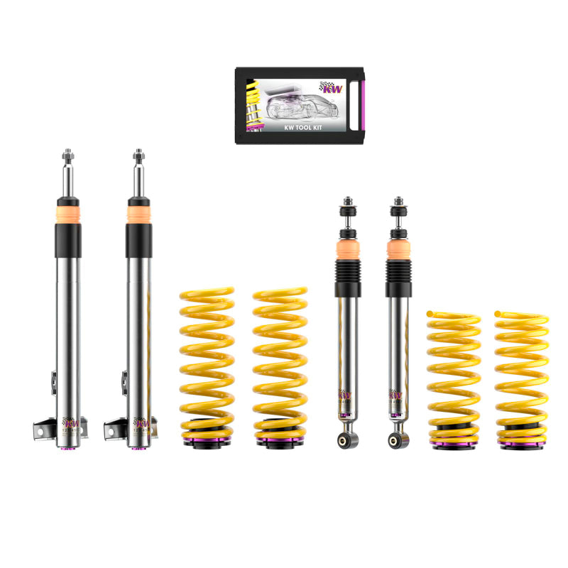 KW W124 Sedan 2WD w/o self level control except 8cyl and AMG-models V3 Coilover Kit - 352250AT
