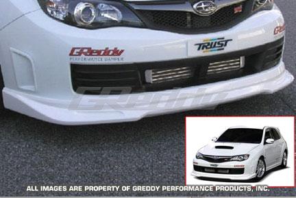 GReddy 08+ WRX & STi Front Lip Spoiler ** Must ask/call to order** - 17060054