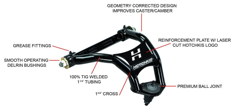 Hotchkis 64-72 GM A-Body Upper A-Arms - 1102