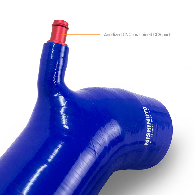 Mishimoto 01-05 Lexus IS300 Silicone Post MAF Intake Hose Kit - Blue - MMHOSE-IS300-01IHBL