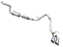 Load image into Gallery viewer, AWE Tuning Exhaust for 4th Gen Toyota Tacoma Dual Chrome Silver Tips - 3015-32254