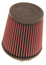 Load image into Gallery viewer, K&amp;N Filter Universal Rubber Filter Round Tapered 4.5in  Flange 5.875in Base 4.5 inch Top 6in  Height - RU-4740