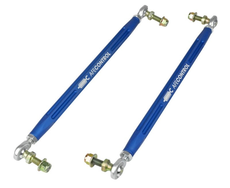 aFe Control 20-21 Toyota Supra 3.0L Front Adjustable End Links - 442-721001FL