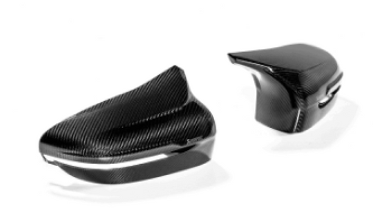 Akrapovic 2018+ BMW M5 (F90) / 2020 BMW M8 (F91/F92) Carbon Fiber Mirror Cap Set - High Gloss - WM-BM/CA/3/G