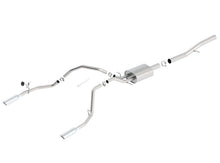 Load image into Gallery viewer, Borla 14 Silv/Sierra 1500 EC Std/CC Short 143.5in WB S-Type Single Split Rear Exit Cat-Back Exhaust - 140571