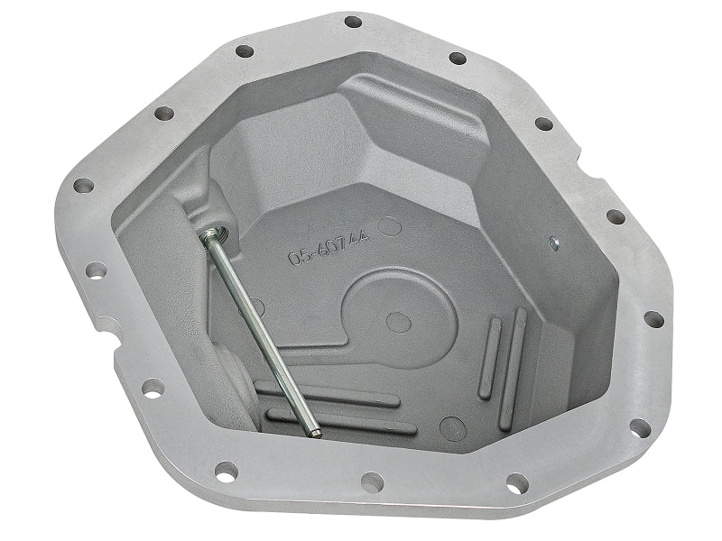 aFe Power Rear Diff Cover Raw Finish 2017 Ford F-350/F-450 V8 6.7L (td) Dana M300-14 (Dually) - 46-70380