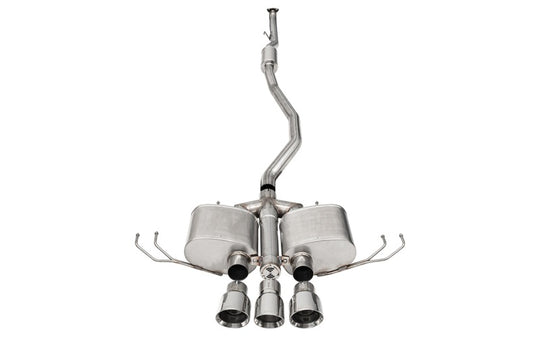 Corsa 2017-2021 Honda Civic Type R 3in Cat Back Exhaust - Polished Pro-Series Tri 4.5in Tip (Xtreme) - 21302