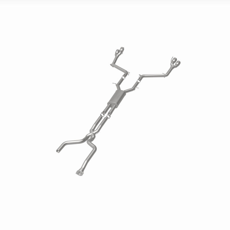 MagnaFlow CatBack 16-19 Cadillac CT6 V6 3.0L Street Series 2.5in Pipe Dia Polished Tips - 19301