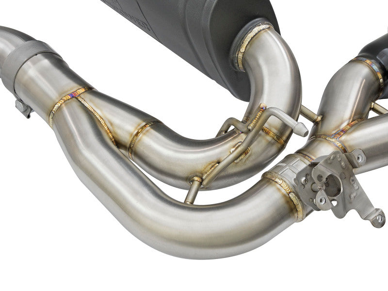 aFe MACHForce XP 3in - 2 1/2in Axle Back 304SS Exhaust w/ Black Tips 16-17 BMW M2 (f87) - 49-36333-B