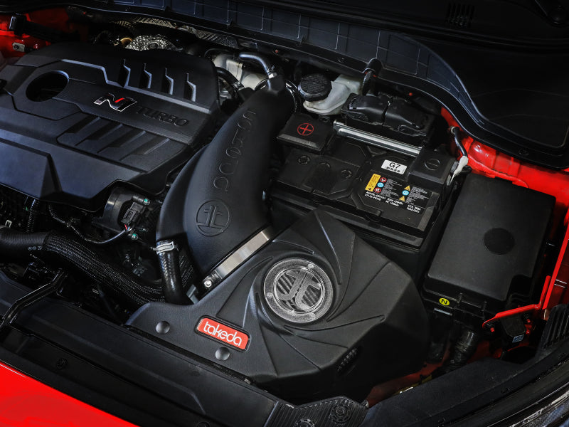aFe 22-23 Hyundai Kona N L4 2.0L(t) Takeda Momentum Cold Air Intake System w/ Pro DRY S Filter - 56-70058D