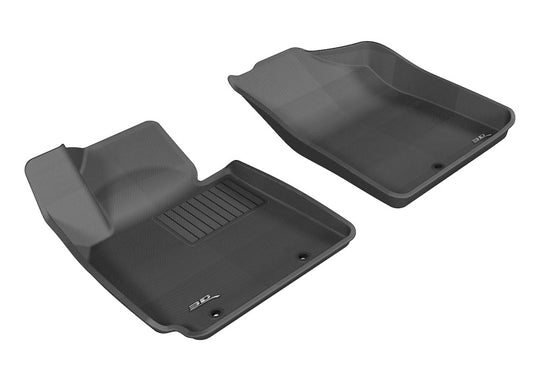 3D MAXpider 2012-2017 Hyundai Veloster Kagu 1st Row Floormat - Black - L1HY02011509
