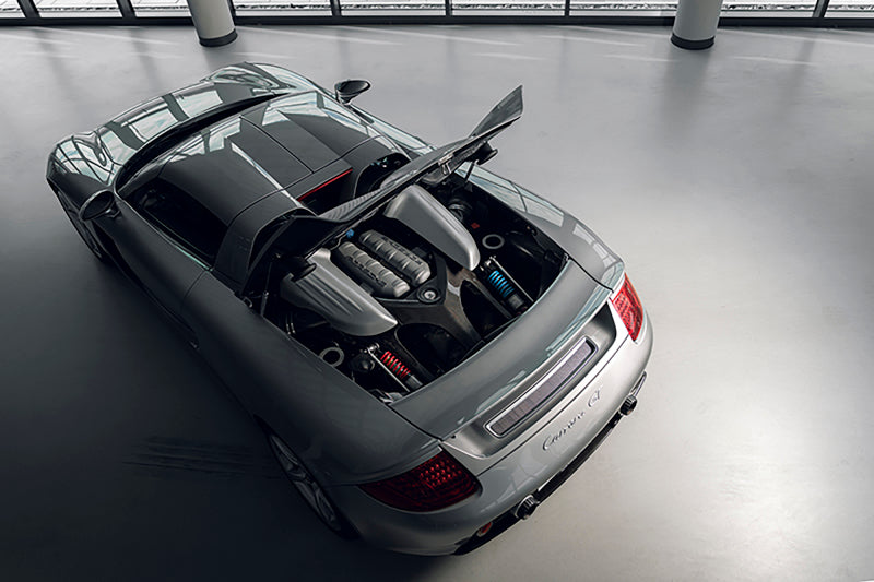 KW 04-05 Porsche Carrera GT Special Edition HLS4 V5 Coilover Kit w/ Red & Blue Springs - 3097140A