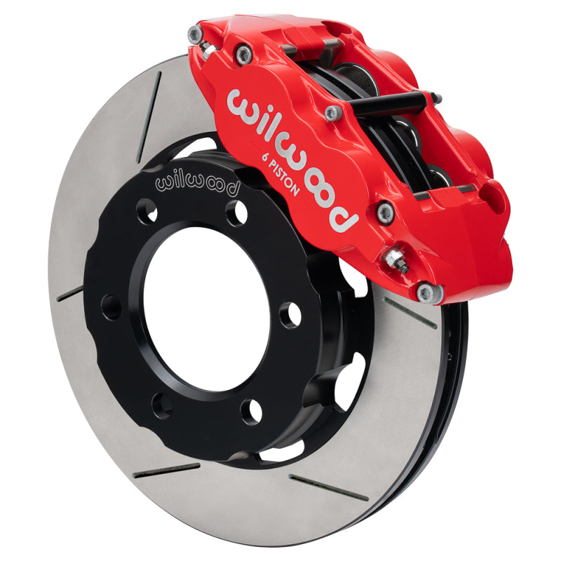 Wilwood kit front FNSL6R blazer 1971-91 12.19 rotor GT 6 lug red - 140-18154-R