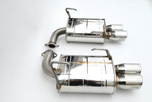 Load image into Gallery viewer, Invidia 22+ Subaru WRX Q300 3.5in. Rolled Dual Wall S.S Tip Axle-back Exhaust - HS22SW4AQ4RSL