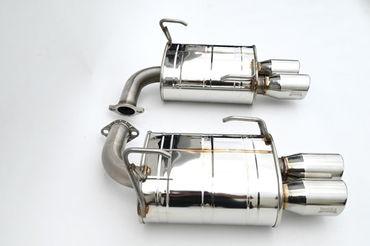 Invidia 22+ Subaru WRX Q300 3.5in. Rolled Dual Wall S.S Tip Axle-back Exhaust - HS22SW4AQ4RSL