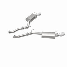 Load image into Gallery viewer, MagnaFlow Axle-Back Stainless Dual Split 4in Polished Tips 10-15 Chevrolet Camaro Convert. 3.6L V6 - 15354