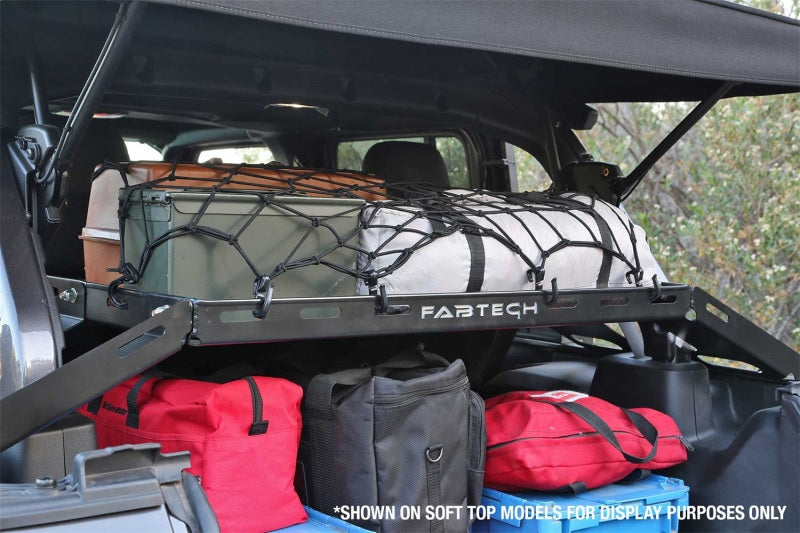 Fabtech 18-21 Jeep JL 4WD 4-Door Interior Cargo Rack - FTS24211