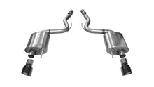 Load image into Gallery viewer, Corsa 2015-2017 Ford Mustang GT 5.0 3in Axle Back Exhaust Black Dual Tips (Touring) - 14329BLK