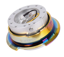 Load image into Gallery viewer, NRG Quick Release Gen 2.8 - Silver Black Body / Neochrome Ring - SRK-280SL-MC