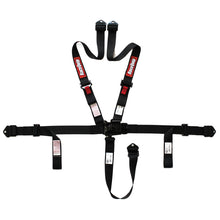 Load image into Gallery viewer, RaceQuip L&amp;L 16.1 5pt 2in Belt PU Lap Black Hardware Black - 809009