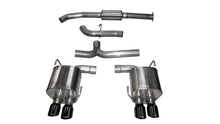 Load image into Gallery viewer, Corsa 2015-2021 Subaru WRX Cat Back Exhaust Black Quad 3.5in Tips *Sport* - 14857BLK