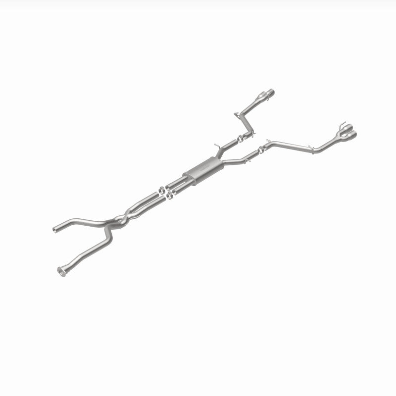 MagnaFlow CatBack 16-19 Cadillac CT6 V6 3.0L Street Series 2.5in Pipe Dia Polished Tips - 19301