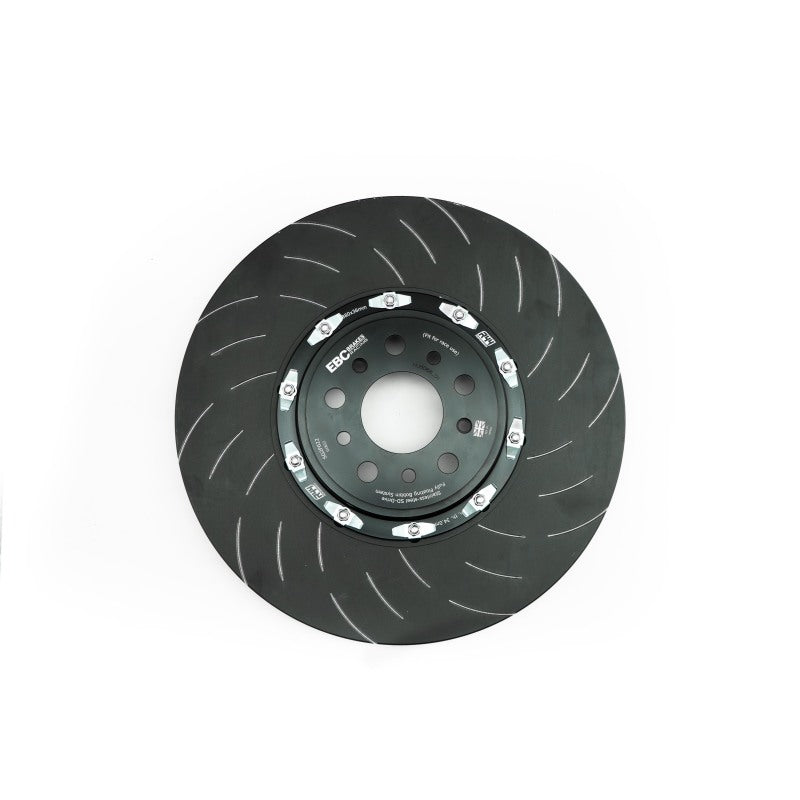 EBC Racing 2021+ BMW M3/M4 (G80/G82/G87) (w/o Carbon Ceramic Brakes) 2 Piece SG Racing Front Rotors - SG2F022