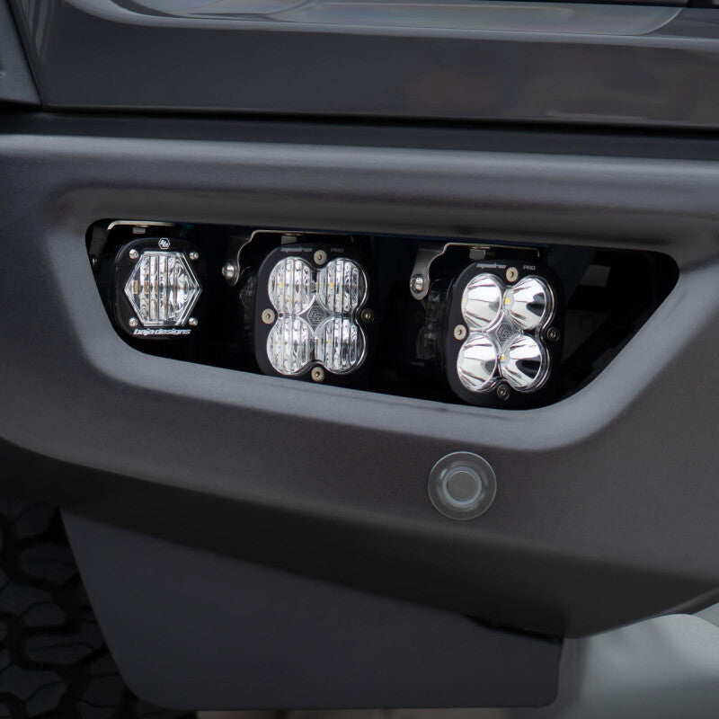 Baja Designs 2021+ Ford Raptor Aftermarket Pro Fog Pocket Kit - 448056