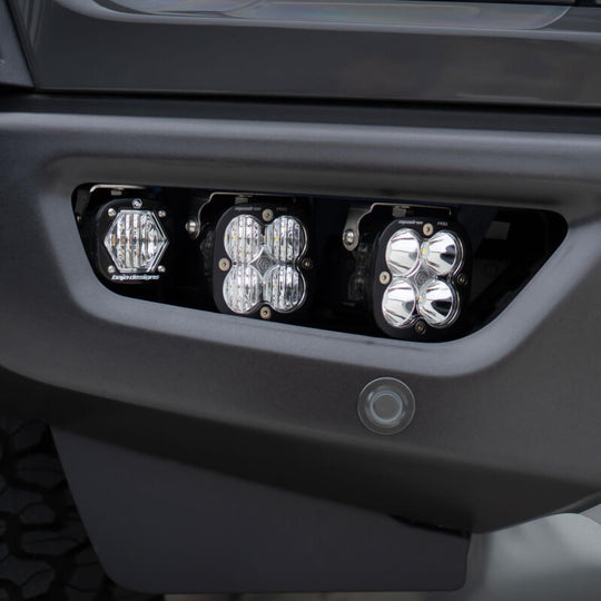 Baja Designs 2021+ Ford Raptor Aftermarket Pro Fog Pocket Kit - 448056