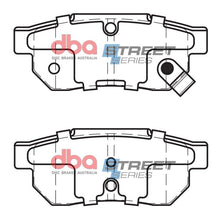 Load image into Gallery viewer, DBA 92-00 Honda Civic Si Street Series Rear Brake Pads - DB1163SS