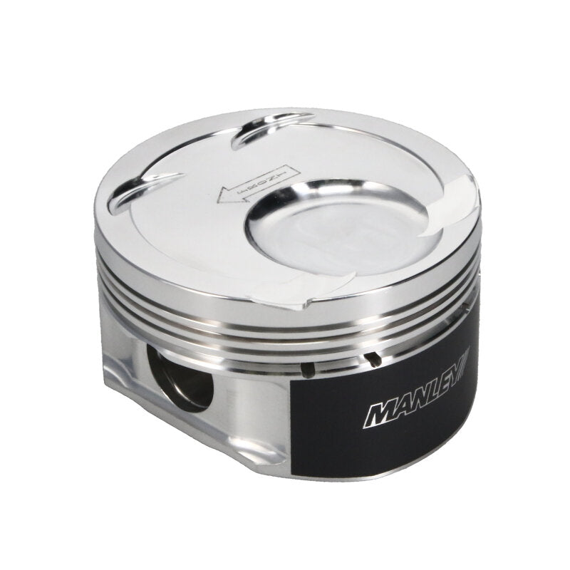 Manley Ford 3.5L Ecoboost 3.642in Bore 1.239in Comp Height -8.5cc Dish Extreme Duty Piston Set - 594800CE-6