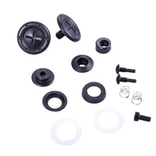 Load image into Gallery viewer, RaceQuip Black Hardware Pivot Kit for Face Shield Fits PRO &amp; VESTA Model Helmets - 205991