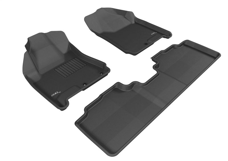 3D MAXpider 10-16 Cadillac SRX Kagu Black Full Set - L1CD00801509