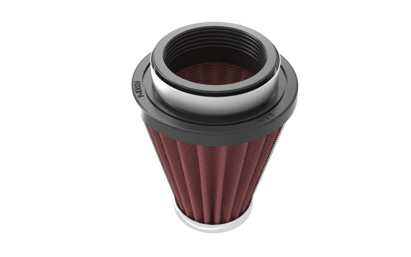 K&N Universal Chrome Filter 2.063in Flange ID x 3.5in Base OD x 2in Top OD x 4in H - RC-1200