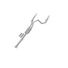 Load image into Gallery viewer, MagnaFlow Stainless Cat-Back Exhaust 2015 Chevy Silverado 2500HD 6.0L Dual Split Rear Exit 4in - 19027