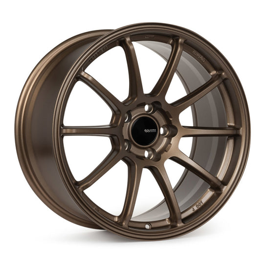 Enkei Triumph 18x8 5x100 45mm Offset 72.6mm Bore Matte Bronze Wheel - 543-880-8045ZP