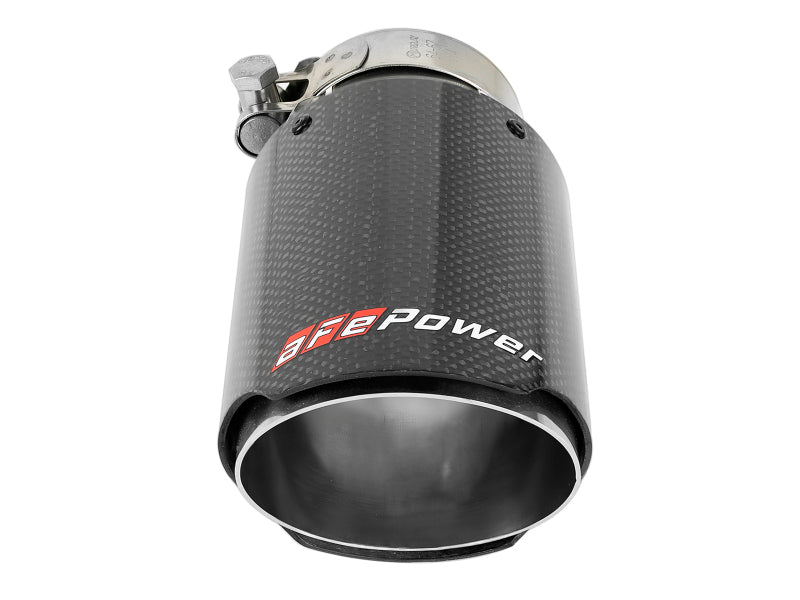aFe MACH Force-Xp Universal Exhaust Tip 2-1/2 IN Inlet x 3-1/2 IN Outlet X 7 IN L - 49T25354-C07