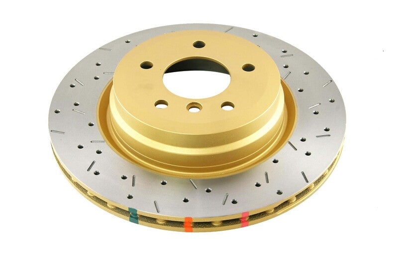 DBA 06+ BMW 335d/335i E90/91/92 Rear Drilled & Slotted 4000 Series Rotor - DBA42859XS