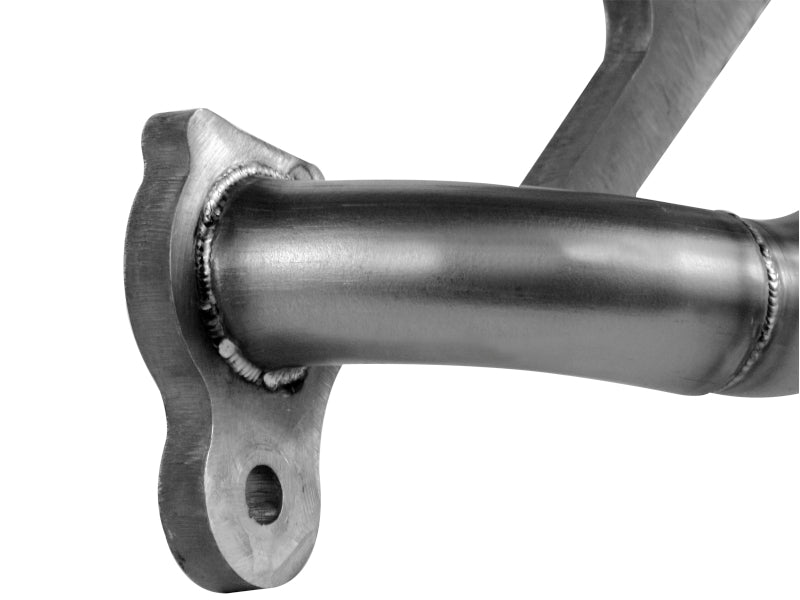 aFe Twisted Steel Header SS-409 HDR Jeep Wrangler YJ 91-99 I6-4.0L - 48-46201