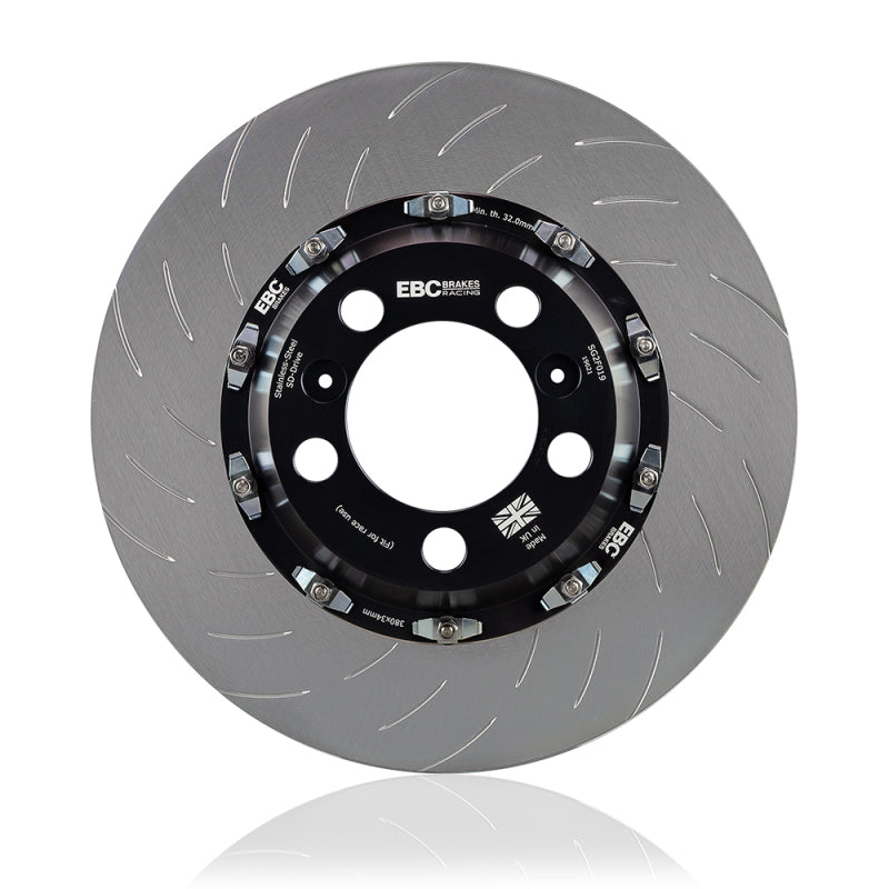 EBC 16-20 Porsche 911 (991/992) 2 Piece SG Racing Rear Rotors - SG2F012