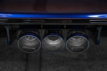Load image into Gallery viewer, MBRP 23-24 Honda Civic Type R 2.0L T304 SS 3in Cat-Back Exhaust Triple Center Outlet w/ Burnt Tips - S49023BE