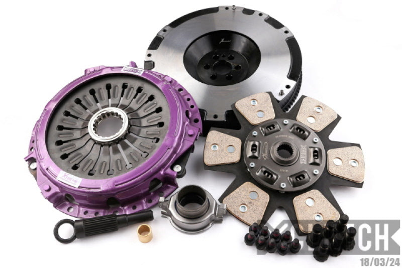 XClutch 99-02 Nissan Skyline GT-R 2.6L Stage 2 Sprung Ceramic Clutch Kit - XKNI25515-1B